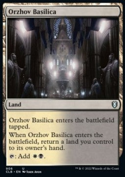 Orzhov Basilica⁣ - Commander Legends: Battle for Baldur's Gate: Extras⁣ (Uncommon)⁣ [906]