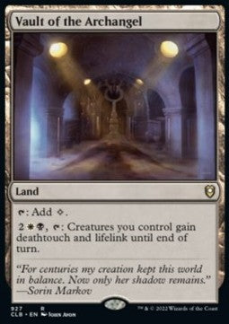 Vault of the Archangel⁣ - Commander Legends: Battle for Baldur's Gate: Extras⁣ (Rare)⁣ [927]