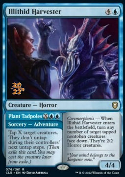 Illithid Harvester // Plant Tadpoles⁣ - Commander Legends: Battle for Baldur's Gate: Promos⁣ (Rare)⁣ [76]