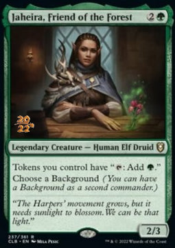 Jaheira, Friend of the Forest - Commander Legends: Battle for Baldur's Gate: Promos (Rare) [PCLB-237]