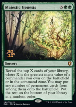 Majestic Genesis⁣ - Commander Legends: Battle for Baldur's Gate: Promos⁣ (Mythic)⁣ [240]