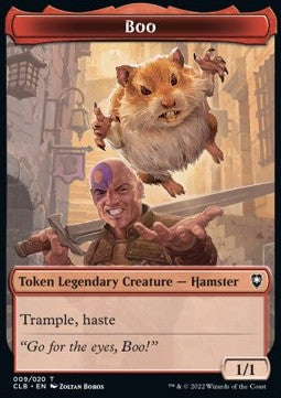 Boo Token (Red 1/1) - Commander Legends: Battle for Baldur's Gate: Extras (Token) [XCLB-T09]