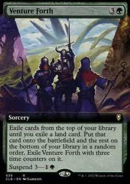 Venture Forth (V.2)⁣ - Commander Legends: Battle for Baldur's Gate: Extras⁣ (Rare)⁣ [639]