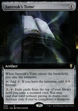 Sarevok's Tome (V.2)⁣ - Commander Legends: Battle for Baldur's Gate: Extras⁣ (Rare)⁣ [645]