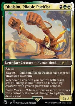 Dhalsim, Pliable Pacifist⁣ - Secret Lair Drop Series: February Superdrop 2022⁣ (Rare)⁣ [433]