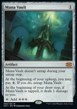 Mana Vault⁣ - Double Masters 2022⁣ (Mythic)⁣ [308]