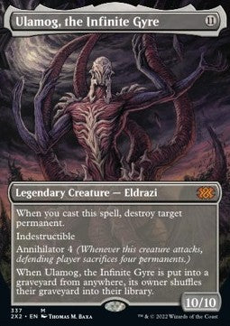 Ulamog, the Infinite Gyre (V.1) - Double Masters 2022: Extras (Mythic) [X2X2-337]