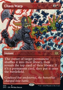 Chaos Warp⁣ - Double Masters 2022: Extras⁣ (Rare)⁣ [359]