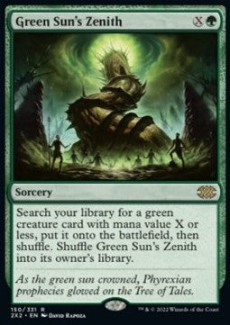 Green Sun's Zenith⁣ - Double Masters 2022⁣ (Rare)⁣ [150]