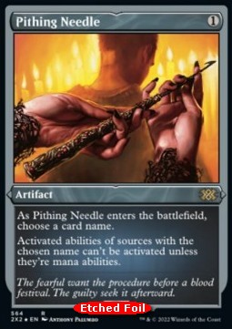 Pithing Needle (V.2)⁣ - Double Masters 2022: Extras⁣ (Rare)⁣ [564]