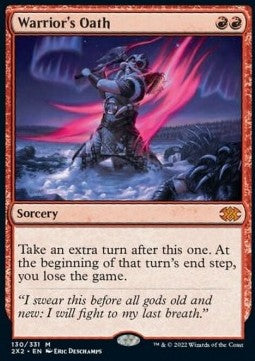 Warrior's Oath⁣ - Double Masters 2022⁣ (Mythic)⁣ [130]