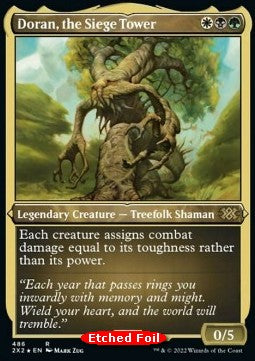 Doran, the Siege Tower⁣ - Double Masters 2022: Extras⁣ (Rare)⁣ [486]