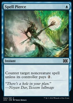 Spell Pierce⁣ - Double Masters 2022⁣ (Common)⁣ [63]
