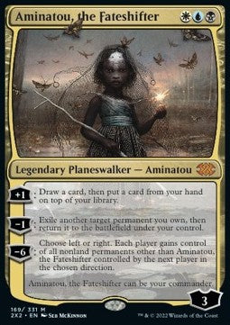 Aminatou, the Fateshifter⁣ - Double Masters 2022⁣ (Mythic)⁣ [169]
