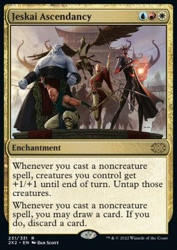 Jeskai Ascendancy⁣ - Double Masters 2022⁣ (Rare)⁣ [231]