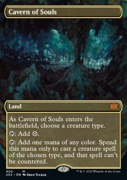 Cavern of Souls (V.1) - Double Masters 2022: Extras (Mythic) [X2X2-402]