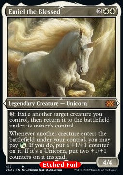 Emiel the Blessed (V.2)⁣ - Double Masters 2022: Extras⁣ (Mythic)⁣ [417]