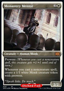 Monastery Mentor⁣ - Double Masters 2022: Extras⁣ (Mythic)⁣ [420]