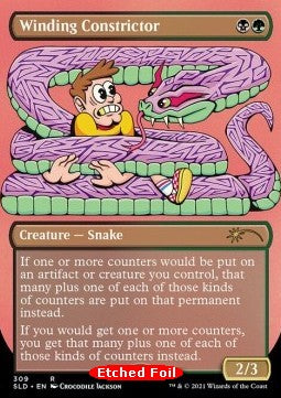 Winding Constrictor (V.2) - Secret Lair Drop Series: Secretversary 2021 (Rare) [SLDSV-309]