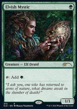 Elvish Mystic⁣ - Secret Lair Drop Series: April Superdrop 2022⁣ (Rare)⁣ [475]