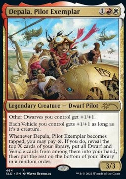 Depala, Pilot Exemplar - Secret Lair Drop Series: April Superdrop 2022 (Rare) [SLDAS-464]