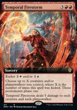 Temporal Firestorm⁣ - Dominaria United: Extras⁣ (Rare)⁣ [411]