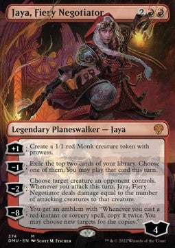 Jaya, Fiery Negotiator⁣ - Dominaria United: Extras⁣ (Mythic)⁣ [374]