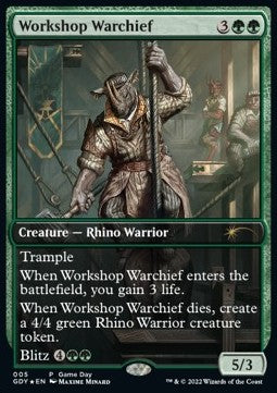 Workshop Warchief⁣ - Game Day Promos⁣ (Rare)⁣ [5]