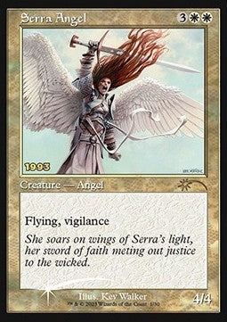 Serra Angel⁣ - 30th Anniversary Celebration⁣ (Rare)⁣ [1/30]