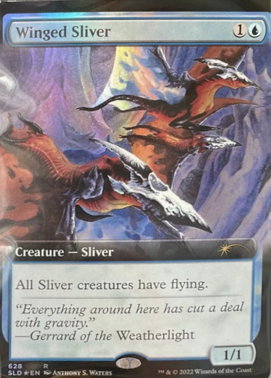 Winged Sliver⁣ - Secret Lair Drop Series⁣ (Rare)⁣ [628]