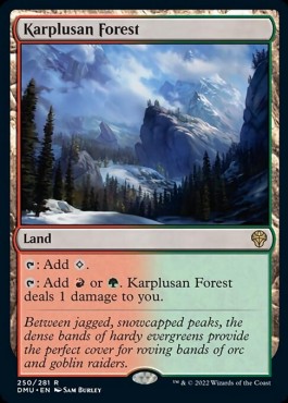 Karplusan Forest⁣ - Dominaria United⁣ (Rare)⁣ [250]