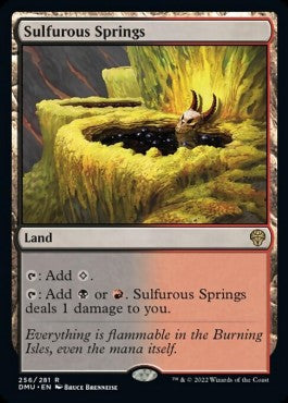 Sulfurous Springs⁣ - Dominaria United⁣ (Rare)⁣ [256]