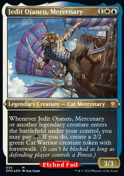 Jedit Ojanen, Mercenary⁣ - Commander: Dominaria United: Extras⁣ (Mythic)⁣ [56]