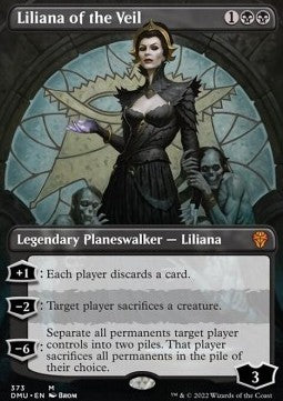 Liliana of the Veil⁣ - Dominaria United: Extras⁣ (Mythic)⁣ [373]