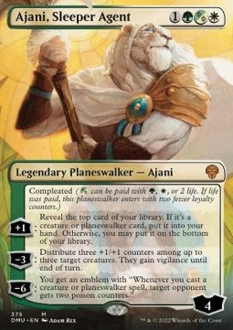 Ajani, Sleeper Agent (V.3)⁣ - Dominaria United: Extras⁣ (Mythic)⁣ [375]