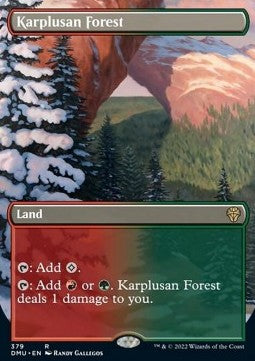 Karplusan Forest⁣ - Dominaria United: Extras⁣ (Rare)⁣ [379]