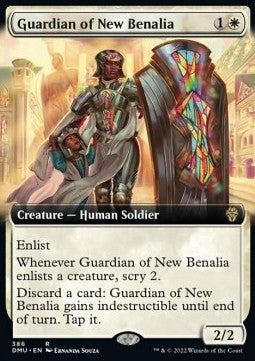 Guardian of New Benalia⁣ - Dominaria United: Extras⁣ (Rare)⁣ [386]
