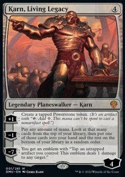 Karn, Living Legacy⁣ - Dominaria United⁣ (Mythic)⁣ [1]