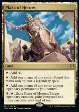 Plaza of Heroes⁣ - Dominaria United⁣ (Rare)⁣ [252]