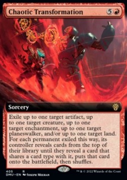 Chaotic Transformation⁣ - Dominaria United: Extras⁣ (Rare)⁣ [405]