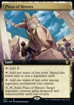 Plaza of Heroes⁣ - Dominaria United: Extras⁣ (Rare)⁣ [421]