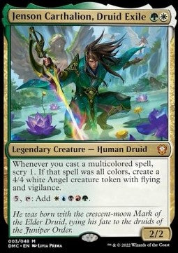 Jenson Carthalion, Druid Exile⁣ - Commander: Dominaria United⁣ (Mythic)⁣ [3]