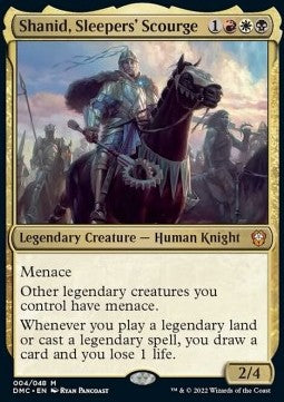 Shanid, Sleepers' Scourge⁣ - Commander: Dominaria United⁣ (Mythic)⁣ [4]
