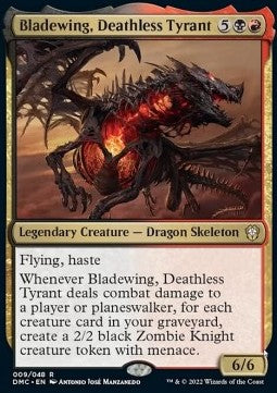 Bladewing, Deathless Tyrant⁣ - Commander: Dominaria United⁣ (Rare)⁣ [9]