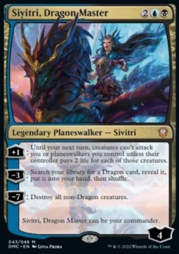 Sivitri, Dragon Master⁣ - Commander: Dominaria United⁣ (Mythic)⁣ [43]