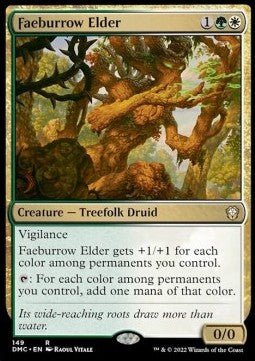 Faeburrow Elder⁣ - Commander: Dominaria United⁣ (Rare)⁣ [149]