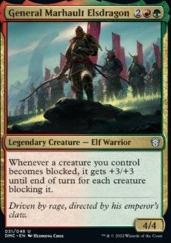 General Marhault Elsdragon⁣ - Commander: Dominaria United⁣ (Uncommon)⁣ [31]