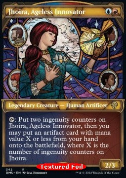 Jhoira, Ageless Innovator (V.2)⁣ - Dominaria United: Extras⁣ (Rare)⁣ [342]