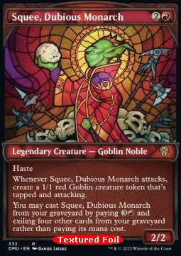 Squee, Dubious Monarch (V.2)⁣ - Dominaria United: Extras⁣ (Rare)⁣ [332]