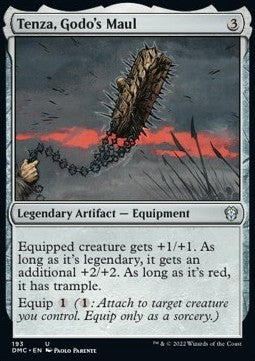 Tenza, Godo's Maul⁣ - Commander: Dominaria United⁣ (Uncommon)⁣ [193]